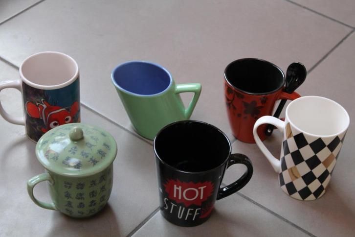 Kopjes, theeserviezen & co, Huis en Inrichting, Keuken | Servies, Gebruikt, Kop(pen) en/of Schotel(s), Ophalen of Verzenden