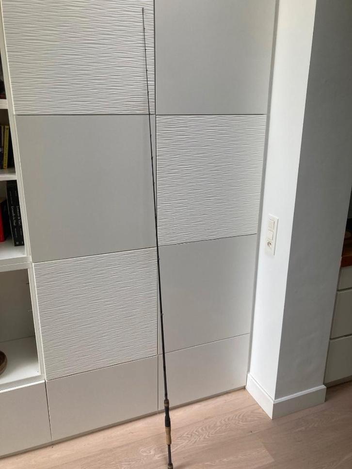 ééndelige G.Loomis GLX 853C 7"1ft MH baitcaster, Watersport en Boten, Hengelsport | Roofvissen, Zo goed als nieuw, Werphengel