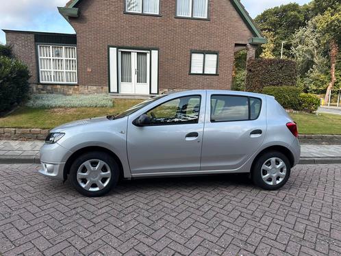 Dacia Sandero turbobenzine Airco Euro5b reeds blanco gekeurd, Auto's, Dacia, Bedrijf, Te koop, Sandero, ABS, Airbags, Airconditioning