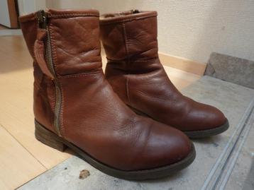 Bottines en cuir  - pointure 35 – comme neuf