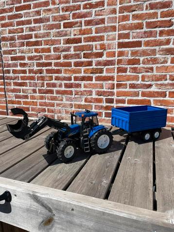 Bruder tractor, Ophalen, Gebruikt