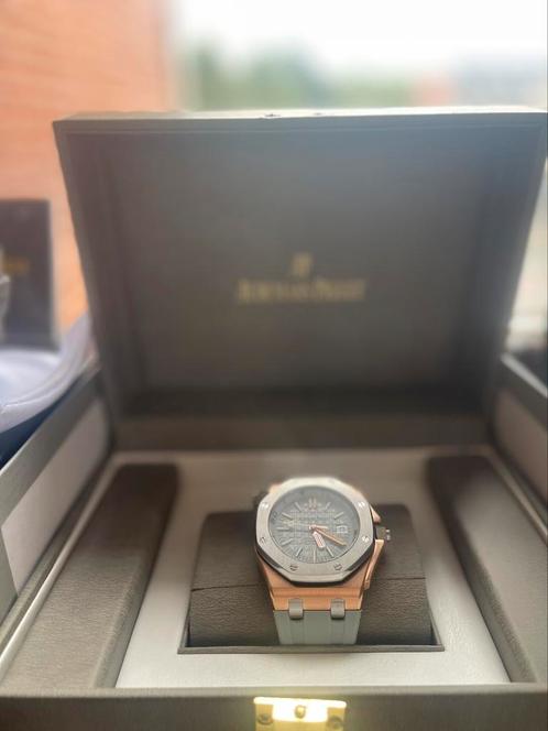 AUDEMARS PIGUET, Handtassen en Accessoires, Horloges | Heren, Staal, Ophalen of Verzenden
