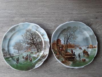 2 handgeschilderde borden, Royal Schwabab., Enlèvement