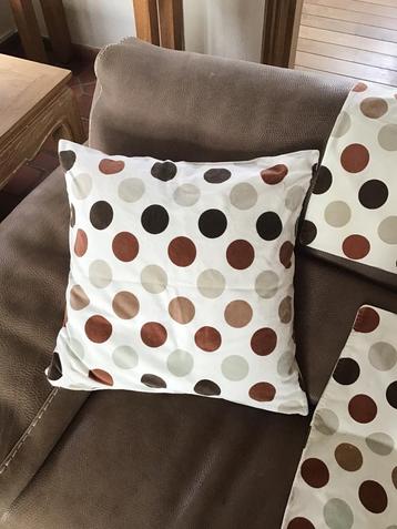 Housses de coussin Ikea, Enlèvement ou Envoi, Utilisé, Blanc