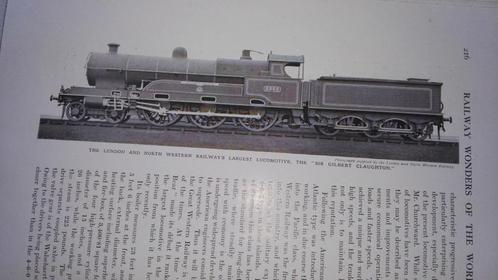 F.A. Talbot, Railway wonders of the world - treinen - z.d., Boeken, Vervoer en Transport, Ophalen of Verzenden