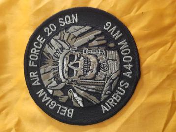 LUNETTES DE VISION NOCTURNE PATCH A400M « NVG » 20SQN, Enlèvement ou Envoi, Neuf, Écusson, Insigne ou Logo