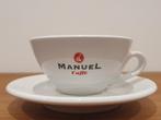6x Manuel Caffé koffietas + ondertas, Ophalen of Verzenden, Nieuw