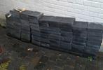 Lot de 100 klinkers anthracite, Tuin en Terras, Tegels en Klinkers, Ophalen, Overige typen, Nieuw, Minder dan 5 m²