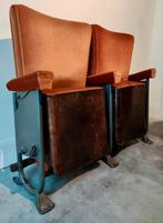 Duo zeteltjes uit de Koningin Elisabethzaal Antwerpen, Antiek en Kunst, Antiek | Meubels | Stoelen en Sofa's, Ophalen of Verzenden