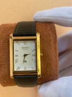 seiko ‘ TANK ‘ Quartz, Leer, Verzenden, Polshorloge, Zo goed als nieuw
