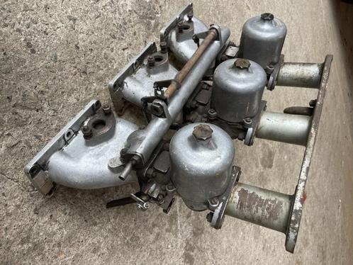 Jaguar E-type 3.8 series 1 SU HD8 carburator set, Auto-onderdelen, Brandstofsystemen, Jaguar, Gebruikt, Ophalen of Verzenden