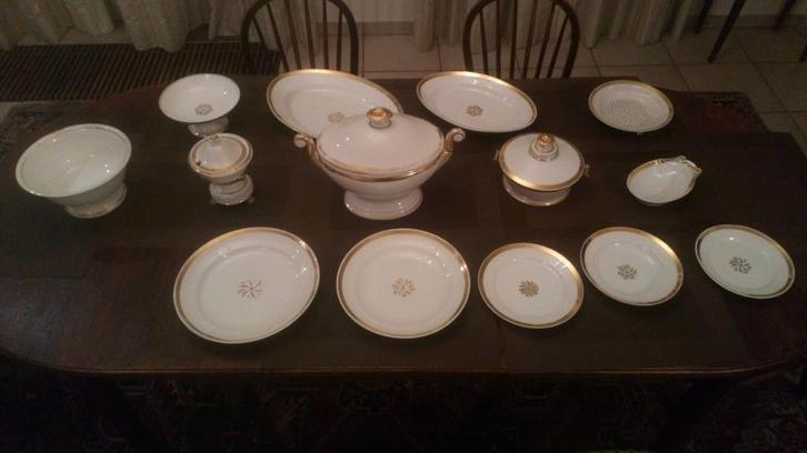 Service de table, Antiquités & Art, Antiquités | Services (vaisselle) complet, Enlèvement