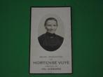 1853 MELDEN +1926 ANZEGEM Hortense VUYE, Verzamelen, Bidprentjes en Rouwkaarten, Ophalen of Verzenden, Bidprentje