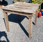 Hoge teak houten tafel, Huis en Inrichting, Ophalen, Teakhout