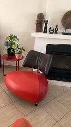 Fauteuil Pallone Léolux, Huis en Inrichting, Ophalen, Zo goed als nieuw, Leer