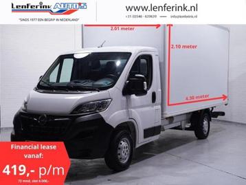 Opel Movano 2.2D 140 pk Bakwagen met Laadklep va 419,- p/mnd disponible aux enchères