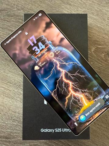 SAMSUNG S25 ULTRA titanium zilverblauw 256 GB beschikbaar voor biedingen