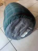 2 sacs de couchage Arpenaz 10 Coton et 1 coussin confortable, Caravans en Kamperen, Ophalen, Zo goed als nieuw