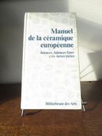 Livre 'Manuel de la céramique européenne', Ophalen of Verzenden