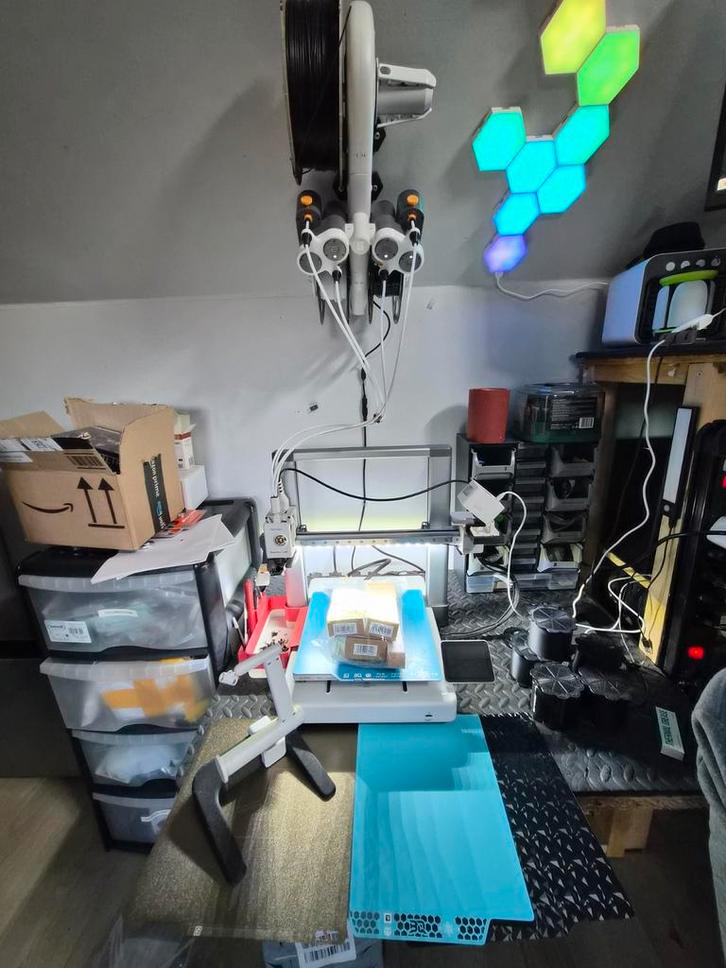 Bambu Lab A1 Combo + AMS Lite – Setup optimisé, Computers en Software, Overige Computers en Software, Ophalen