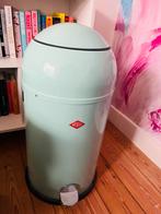 Wesco 33L pastelgroen kickmaster - nieuwstaat!!, 30 tot 40 liter, Ophalen, Nieuw, Met pedaal