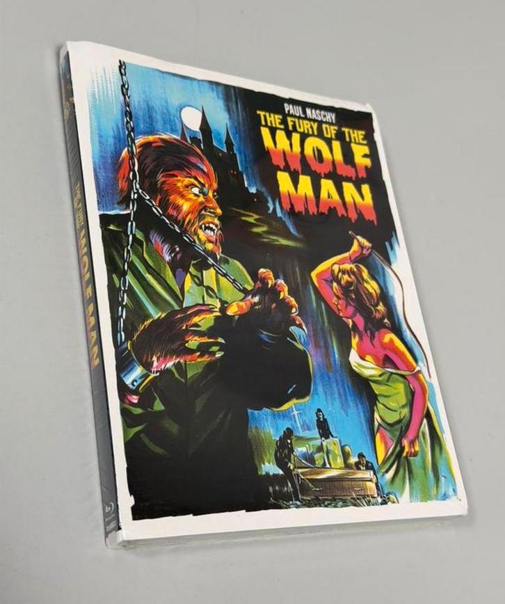 Zeldzaam - The Fury of the Wolf Man 1973 Blu-ray Slipcover, Cd's en Dvd's, Blu-ray, Nieuw in verpakking, Horror, Ophalen of Verzenden