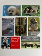 12 telecards met dieren, Ophalen of Verzenden