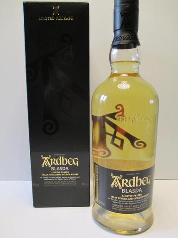 Whisky Ardbeg Blasda, Neuf, Autres régions, Pleine, Enlèvement