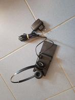 Jabra GN WHB003BS base-station+headset+voeding+kabels, Ophalen of Verzenden, Gebruikt