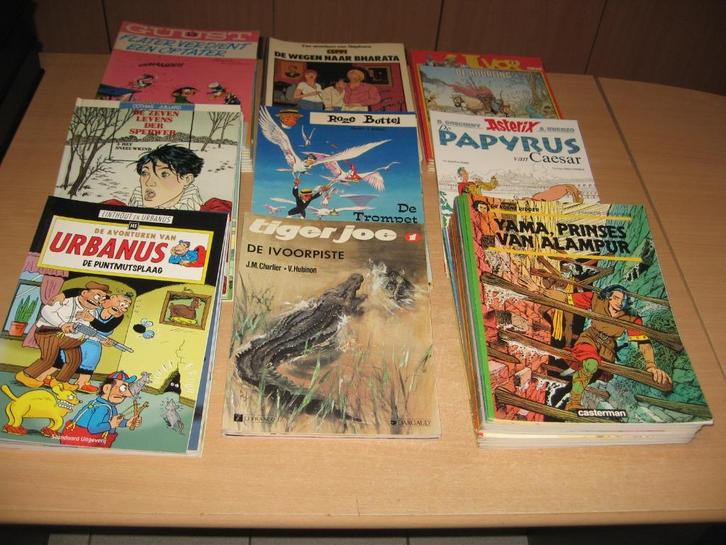 Heel mooi lot met 61 mooie strips., Boeken, Stripverhalen, Zo goed als nieuw, Meerdere stripboeken, Ophalen of Verzenden