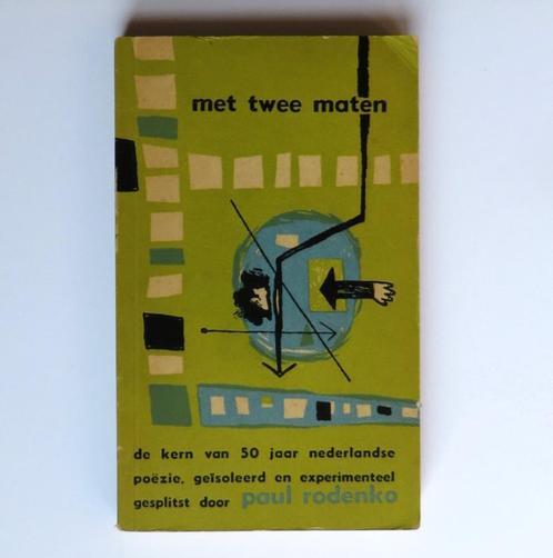 Met twee maten, De kern van vijftig jaar Nederlandse poëzie, Boeken, Gedichten en Poëzie, Gelezen, Meerdere auteurs, Ophalen of Verzenden