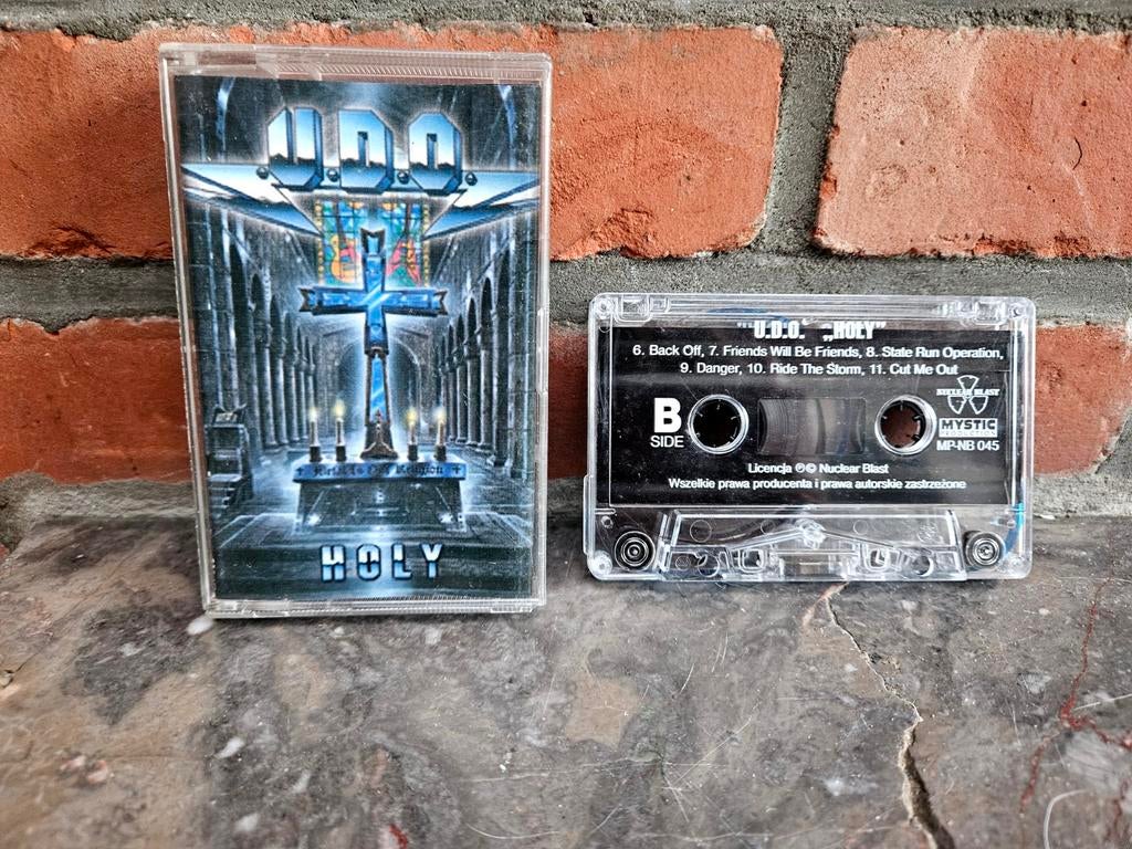U.D.O. – Holy cassette | heavy metal | 90s, Cd's en Dvd's, Cassettebandjes, Ophalen of Verzenden