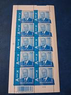 3417** €0,70 vel van 10 Z.M Koning Albert II postfris, Verzenden, Orginele gom, Kunst, Zonder stempel