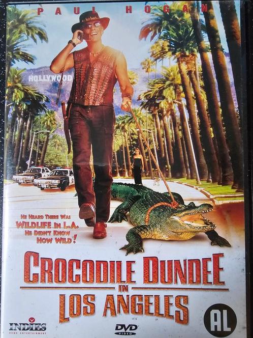 Crocodile Dundee - In Los Angeles - Paul Hogan, Cd's en Dvd's, Dvd's | Komedie, Zo goed als nieuw, Actiekomedie, Alle leeftijden
