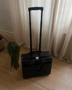 Claudio Ferrici lederen reis koffer/ laptop tas, Ophalen, Nieuw, Trolleytas