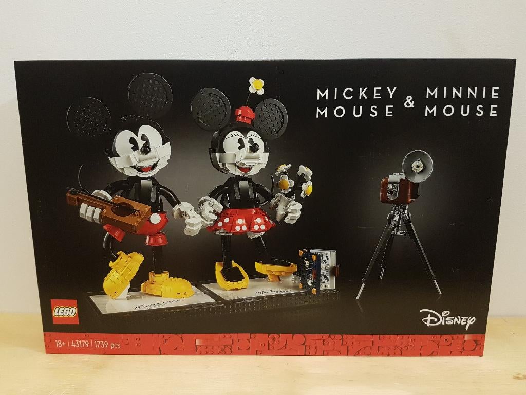 (GESEALD) Lego 43179 Mickey Mouse & Minnie Mouse, Ophalen of Verzenden, Nieuw, Complete set, Lego