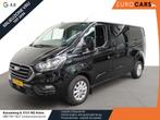 Ford Transit Custom 130pk Automaat L2H1 Limited Dubbele cabi, Auto's, Bestelwagens en Lichte vracht, 4 deurs, Stof, Euro 6, 4 cilinders