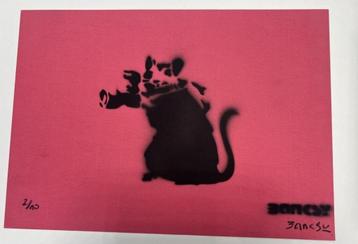 BANKSY Camera Rat  - 2 van 10 beschikbaar voor biedingen