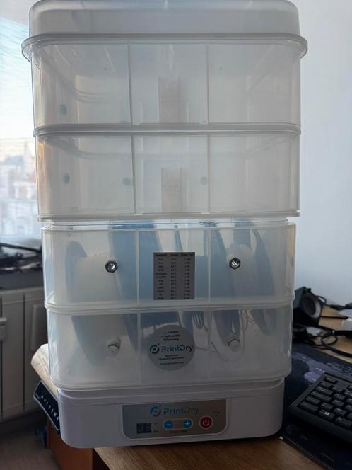 Séchoir filament Pro 8 bobines PrintDry Pro 85 degrés, Computers en Software, 3D-printerbenodigheden, Nieuw, Ophalen of Verzenden
