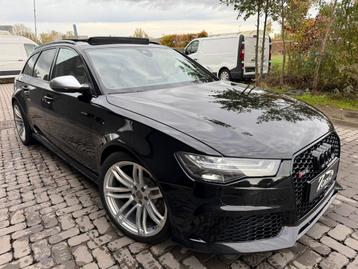 Audi RS6 4.0 V8 Pano Full Option Black 2016 beschikbaar voor biedingen