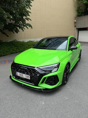 Audi RS3 Vert Kyalami (Kit Maxton), Autos, Cuir et Alcantara, Achat, 2480 cm³, Euro 6