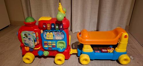 VTech Baby Rijd & Leer Letterlocomotief - 1 tem 3jaar, Kinderen en Baby's, Speelgoed | Vtech, Zo goed als nieuw, Ophalen