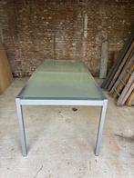 Eettafel, Huis en Inrichting, Tafels | Eettafels, Ophalen, Gebruikt, 50 tot 100 cm, Vijf personen of meer