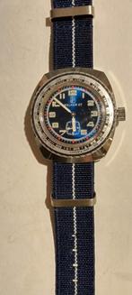 Selhor vintage duikhorloge 
Opwindbaar 
Houd goed de tijd, Handtassen en Accessoires, Ophalen of Verzenden, Gebruikt, Polshorloge