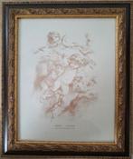 Cadre brun/doré : (intérieur 23x29), Maison & Meubles, Accessoires pour la Maison | Cadres, Enlèvement, Utilisé, Moins de 50 cm