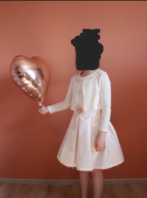 Eerste communie set meisje maat 128 PERFECTE STAAT, Kinderen en Baby's, Kinderkleding | Maat 122, Zo goed als nieuw, Meisje, Setje