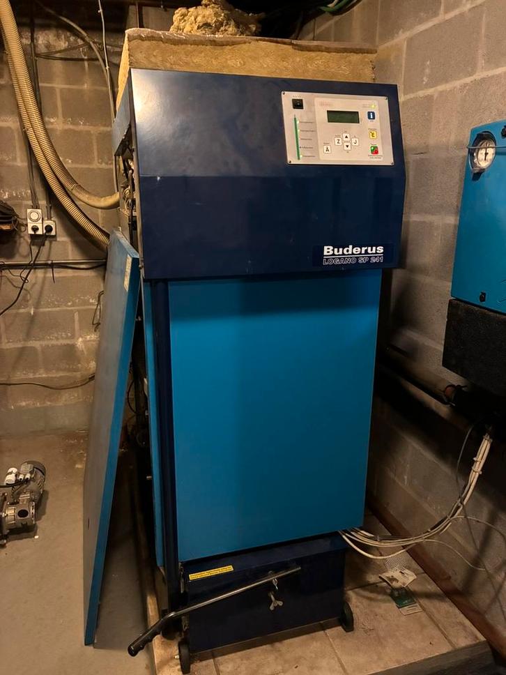 Chaudière pellets, Doe-het-zelf en Bouw, Verwarming en Radiatoren, Gebruikt, Cv-ketel of Combi-ketel, 800 watt of meer, 80 cm of meer