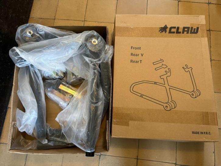 Paddockstand moto Univ. Claw Nieuw, Motoren, Accessoires | Onderhoudsmiddelen, Ophalen