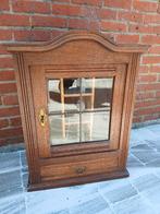 Wandvitrine in geslepen glas, Ophalen of Verzenden, Glas