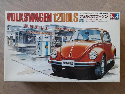 Volkswagen Kever 1200LS - bouwdoos schaal 1/20, Hobby en Vrije tijd, Modelbouw | Auto's en Voertuigen, Zo goed als nieuw, Ophalen of Verzenden